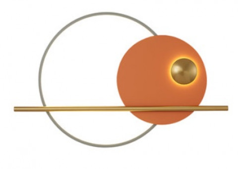 Настенный светодиодный светильник Inodesign Ridn Orange 40.6195